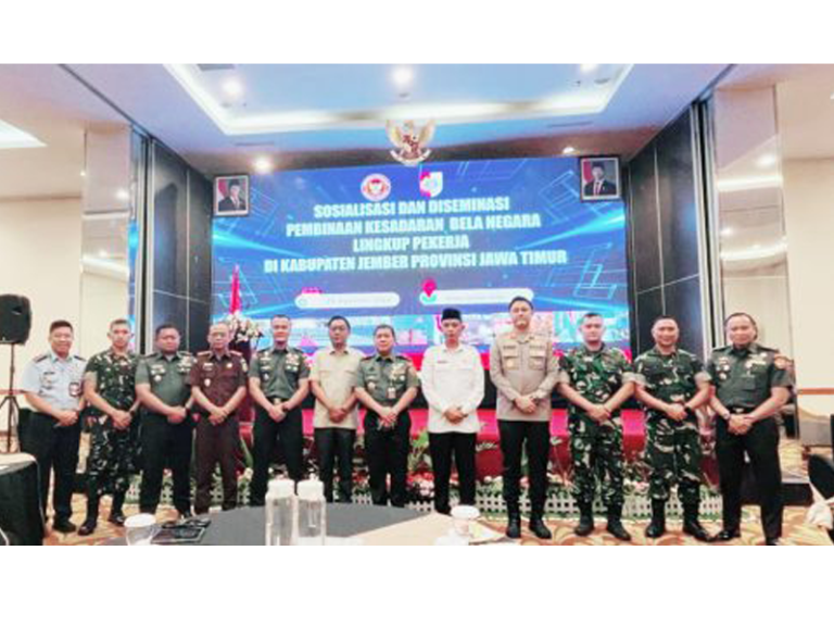 Kemhan RI Gelar Sosialisasi Pembinaan Kesadaran Bela Negara di Jember, Libatkan Pekerja dari Berbagai Sektor Secara Detail