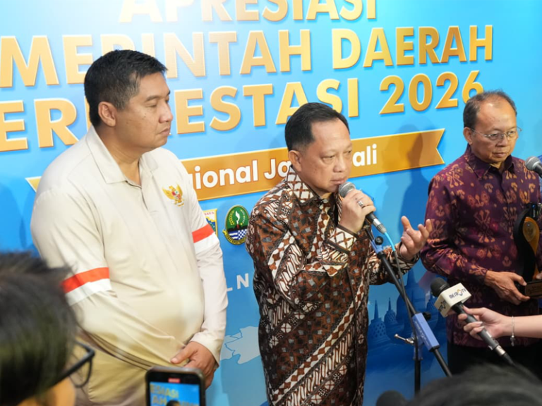 Mendagri Tito Tegaskan Penilaian Apresiasi Pemda Berprestasi Dilakukan secara Objektif Secara Detail