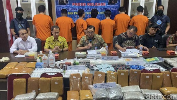 BNN Sumut Gagalkan Peredaran 92 Kg Ganja Jaringan Aceh-Medan, 2 Orang Ditangkap yang Harus Anda Ketahui